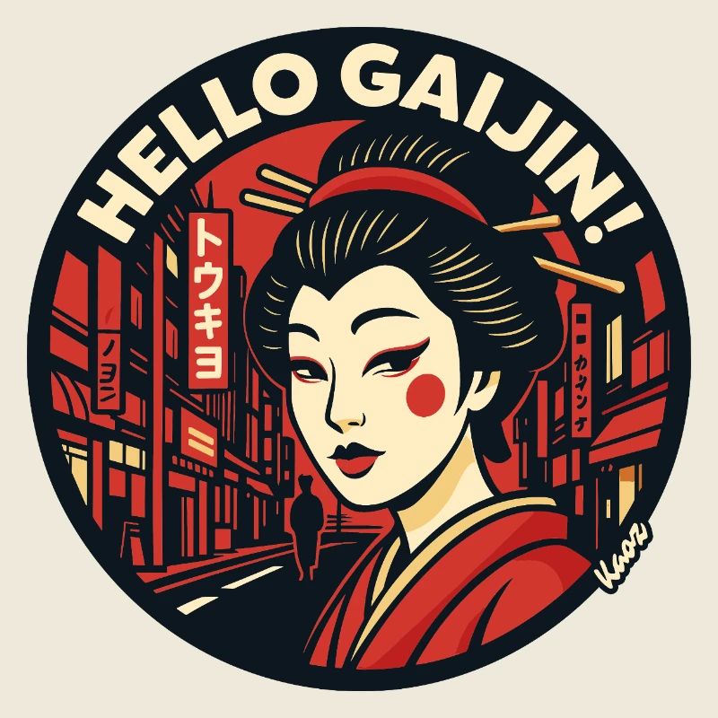 Nuits Geisha Neon Gaijin