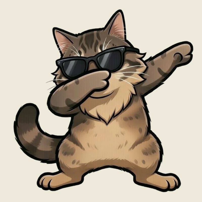 Taponnage du chat des forêts norvégien
