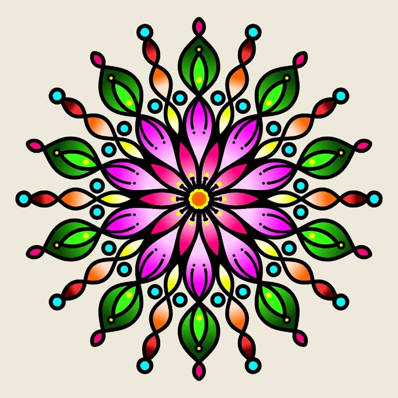 Tropical Rainbow Star