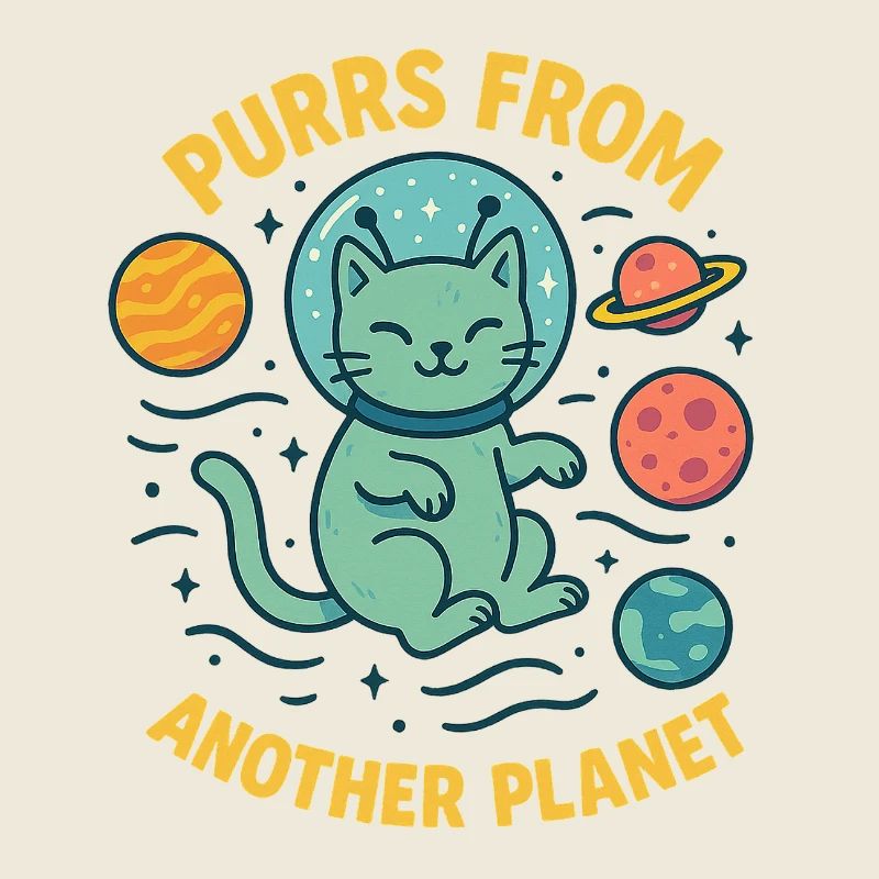 Purrs from an alien planet