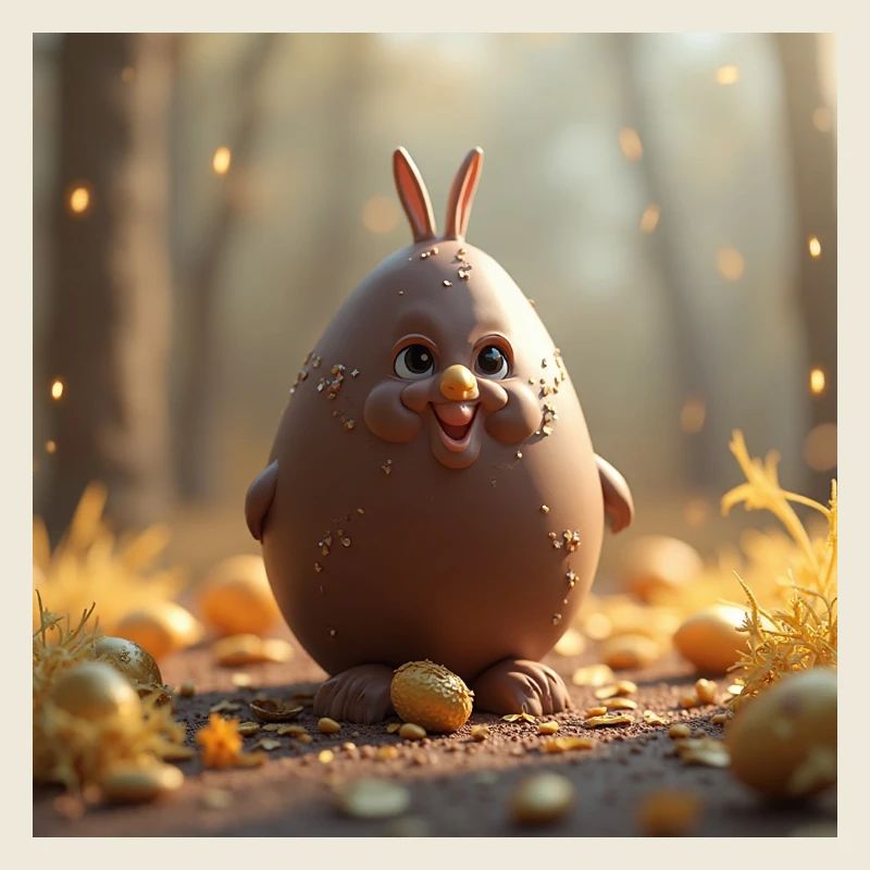 un lapin de pâques