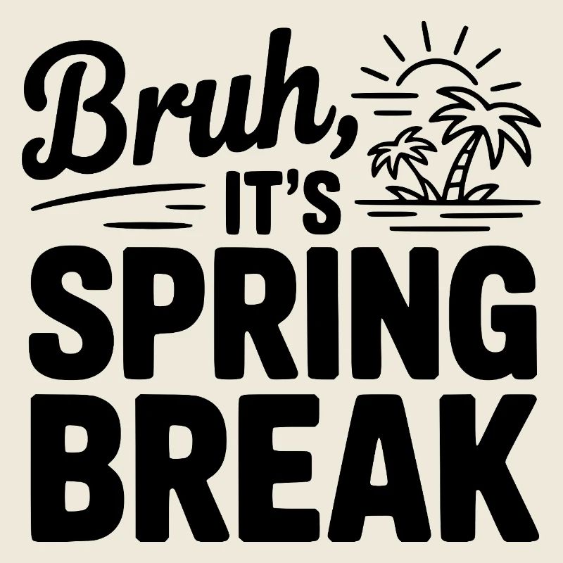 Mec, c’est les vacances de printemps