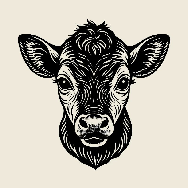 Petite vache mignonne