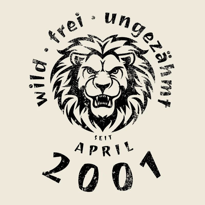 25. Geburtstag Wild, frei, ungezähmt seit 04/2001