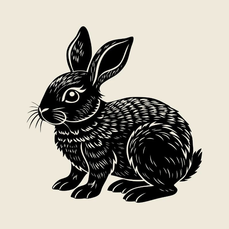 Petit lapin mignon
