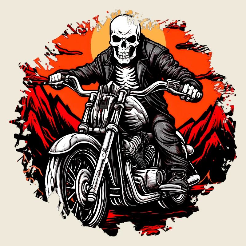 Squelettes de moto