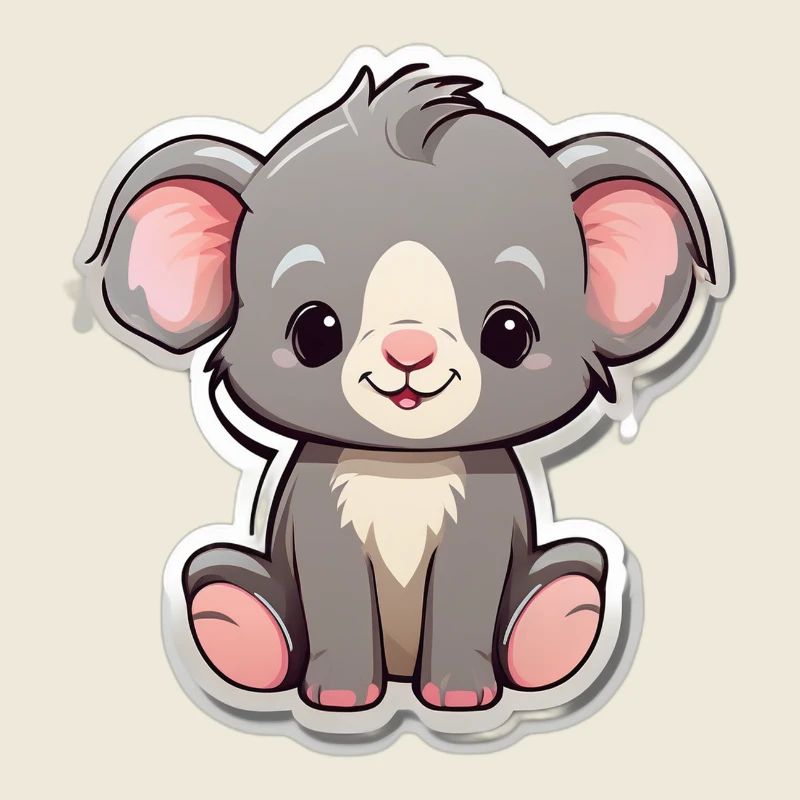 Pastel Cuddly Koala