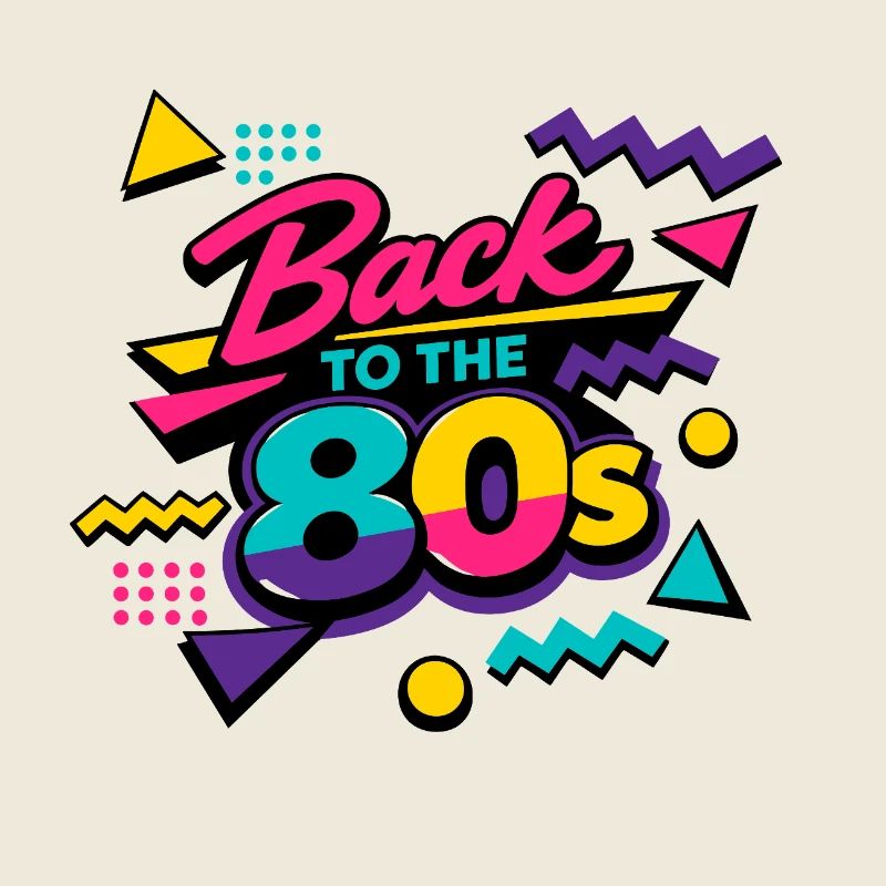 Back to the 80s Neon Pop