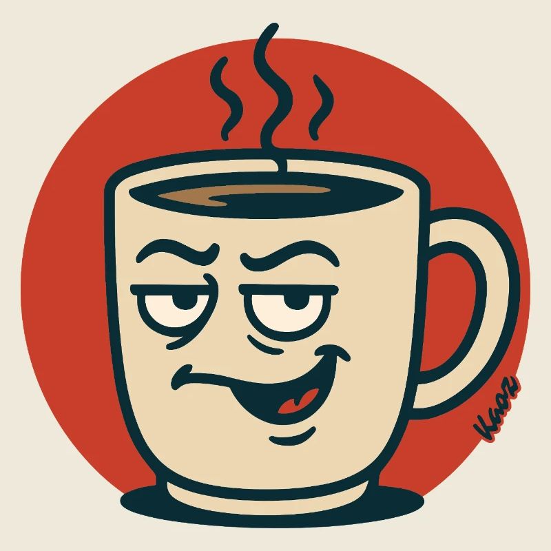 Sly Smirking Coffee Mug
