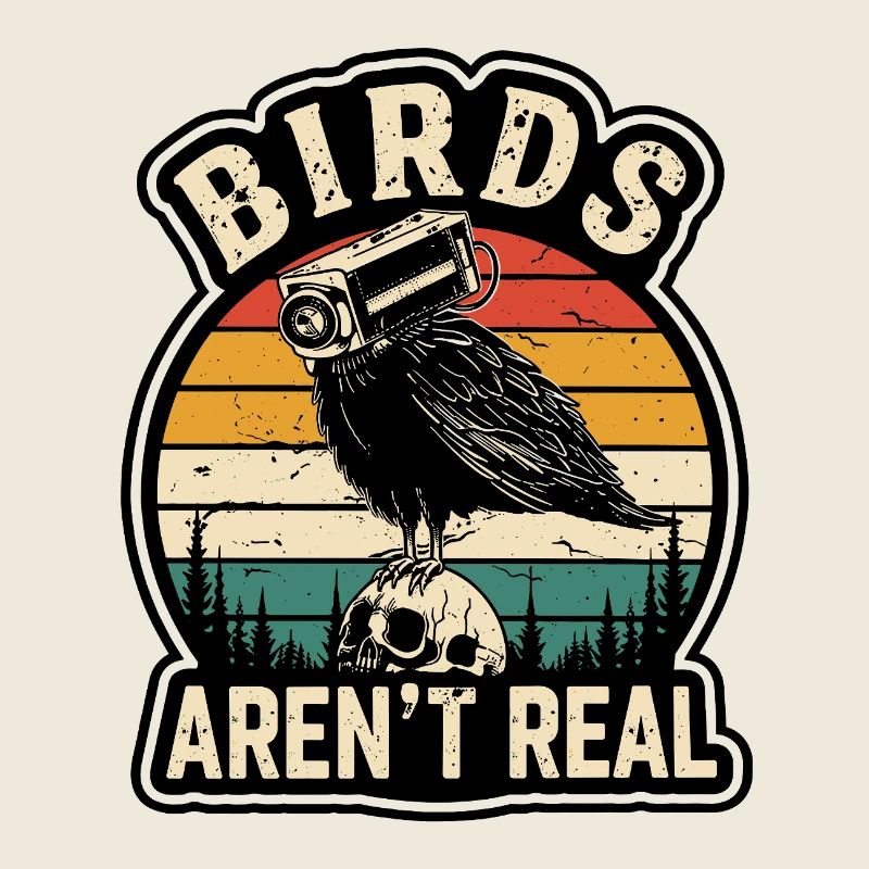 Théorie du complot Les oiseaux sont des drones chantent