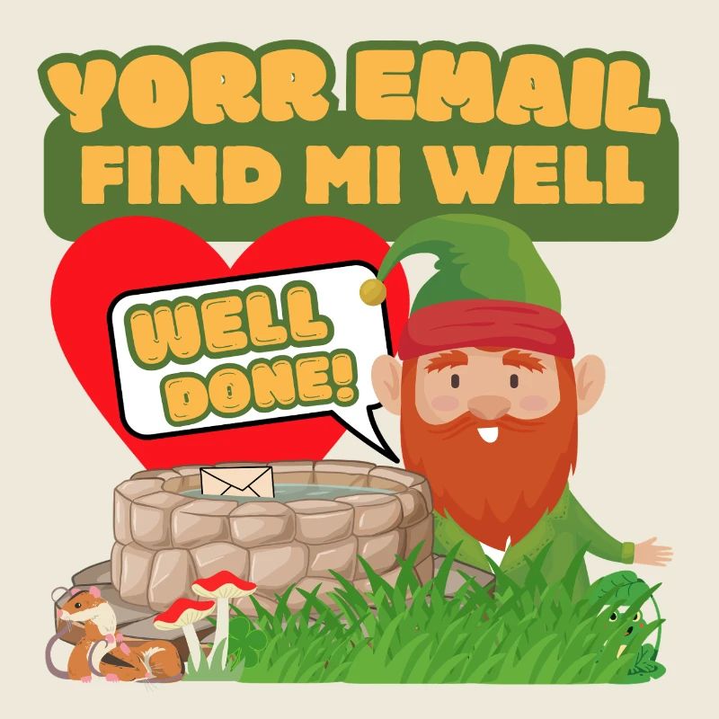 Yorr E-Mail Find Mi Well – Gnom-Humor