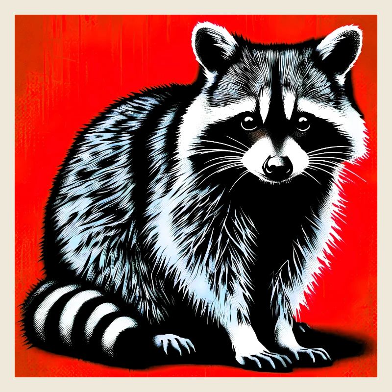 Waschbär