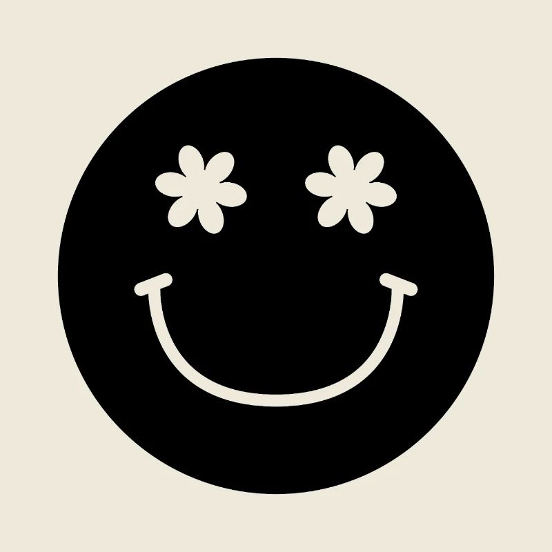 Visage souriant