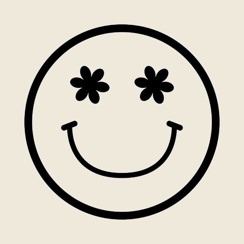 Visage souriant