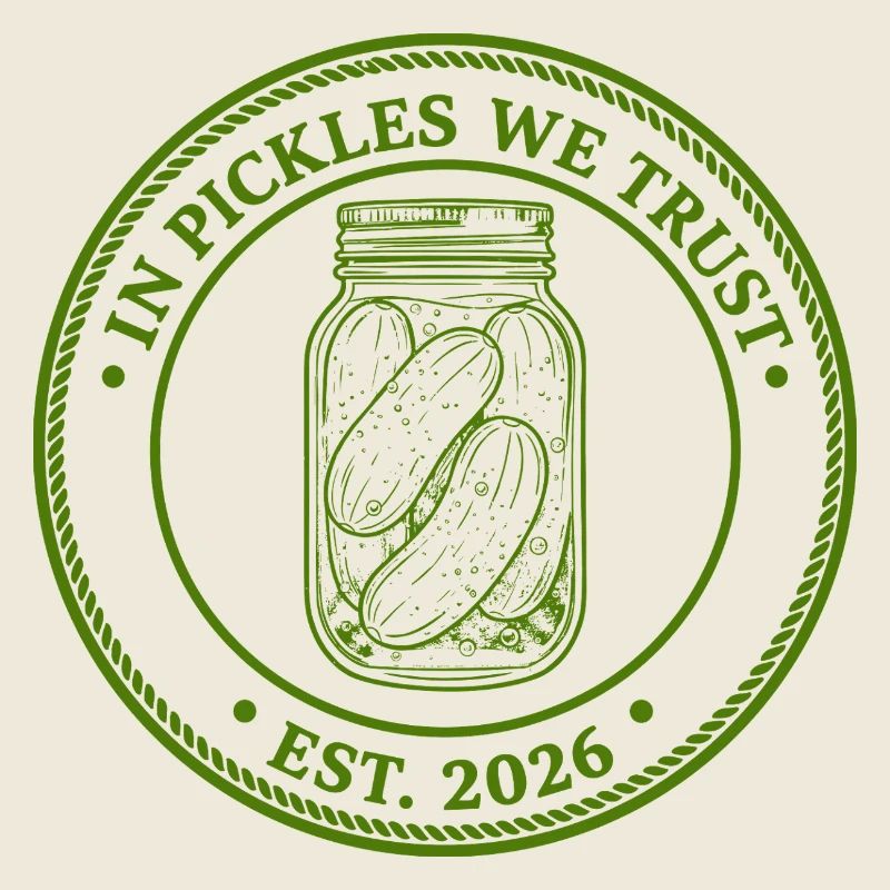 In Pickles We Trust Est 2026