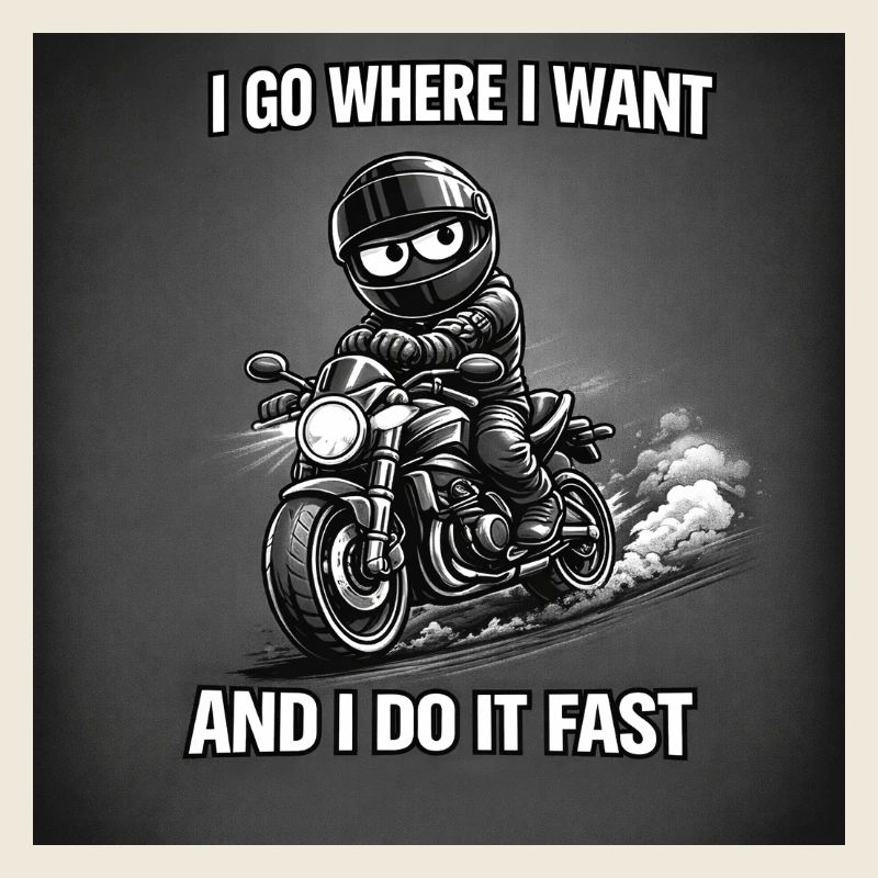 I go where I want