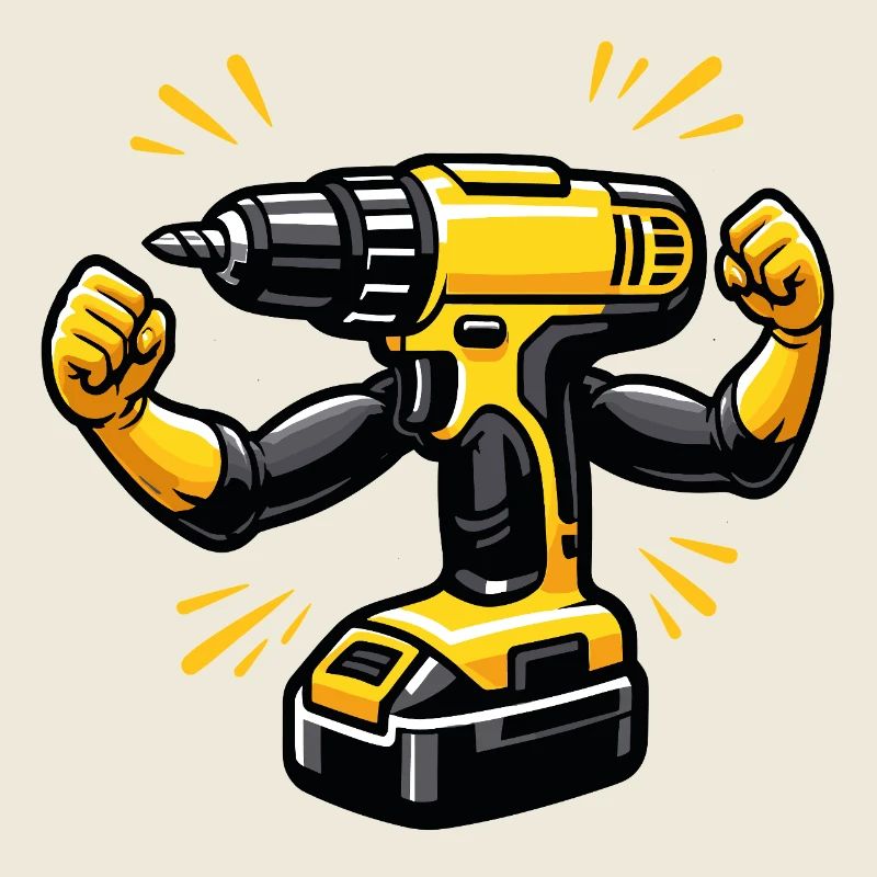 DIY funny cordless drill