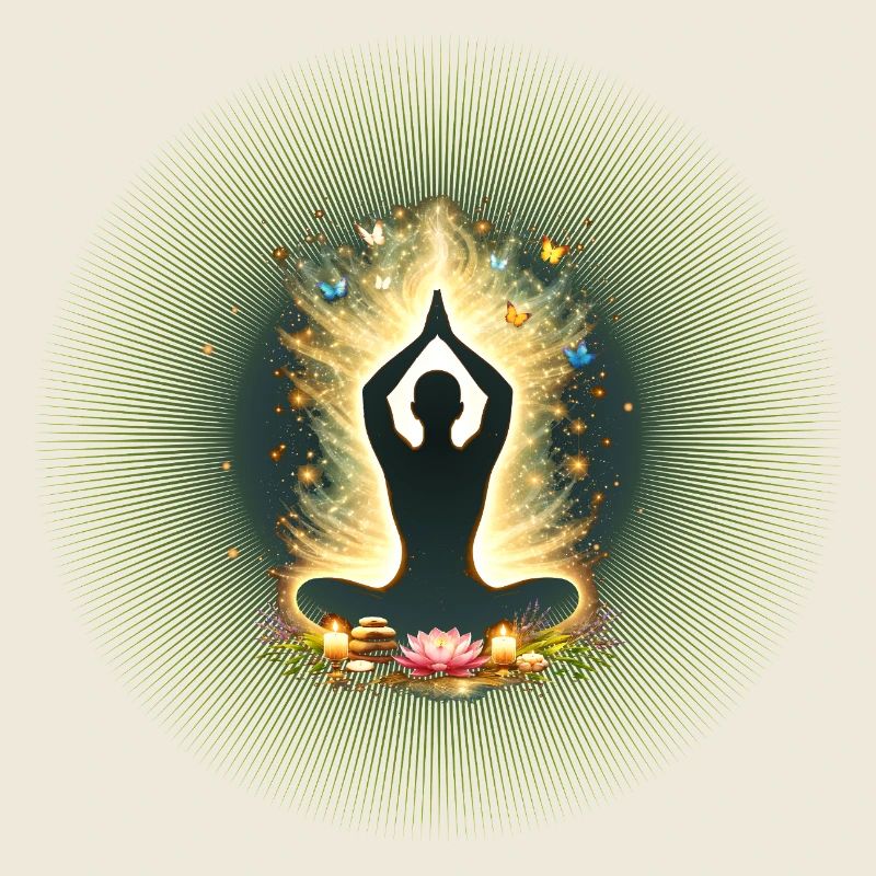 Meditation Bewusstsein Energie Mandala Design  