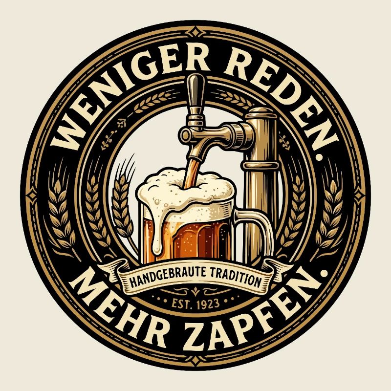 Weniger Reden - Mehr Zapfen
