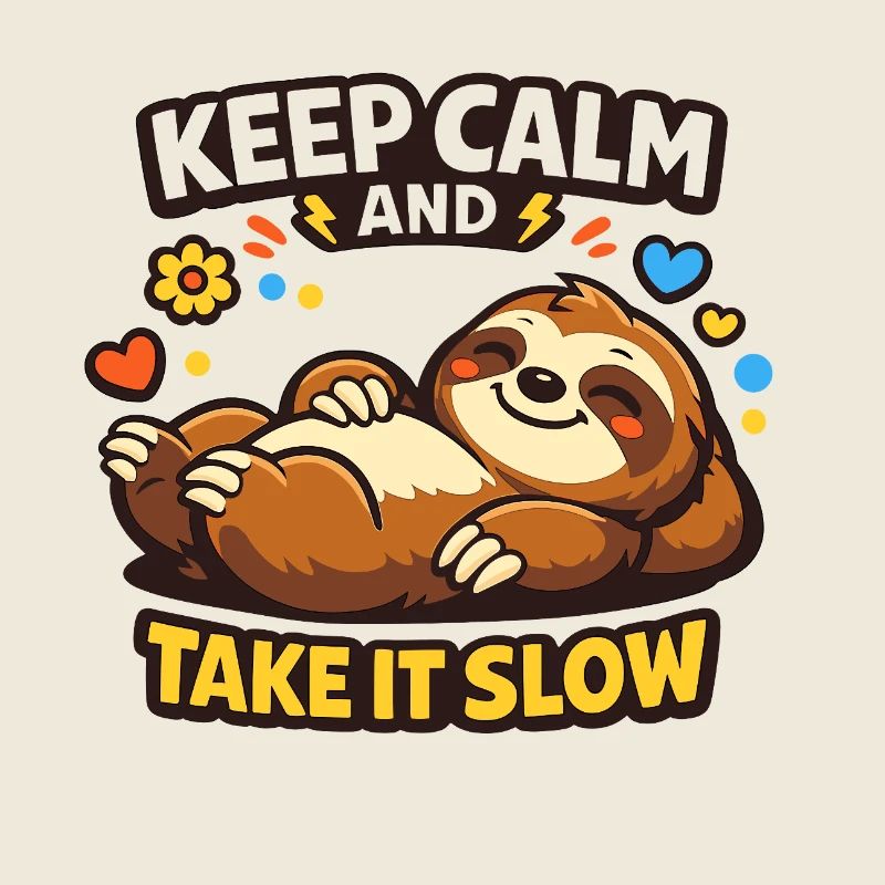 Sloth Rest Take It Slow