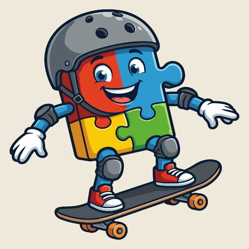 Puzzle Buddy Skater