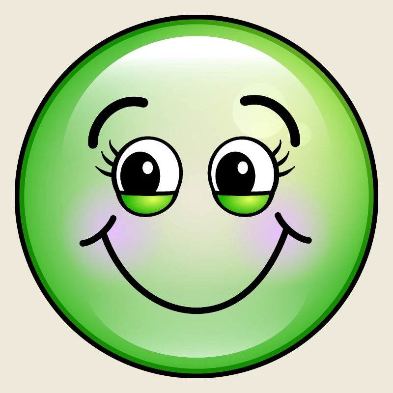 Bulle Verte Mignonne