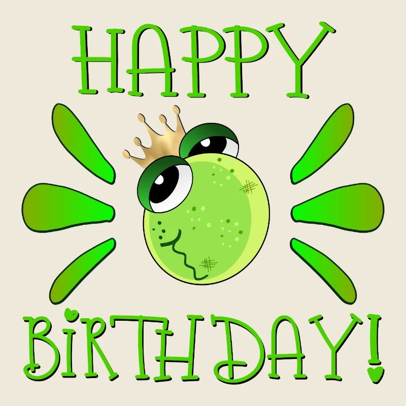 Joyeux anniversaire Grenouille