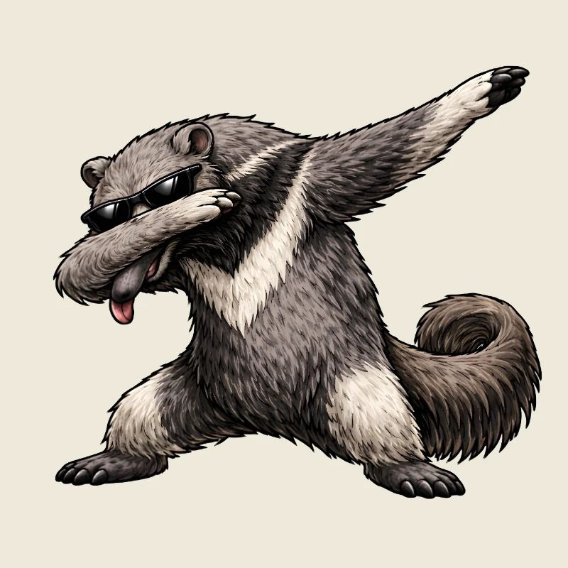 Dabbing Ameisenbär
