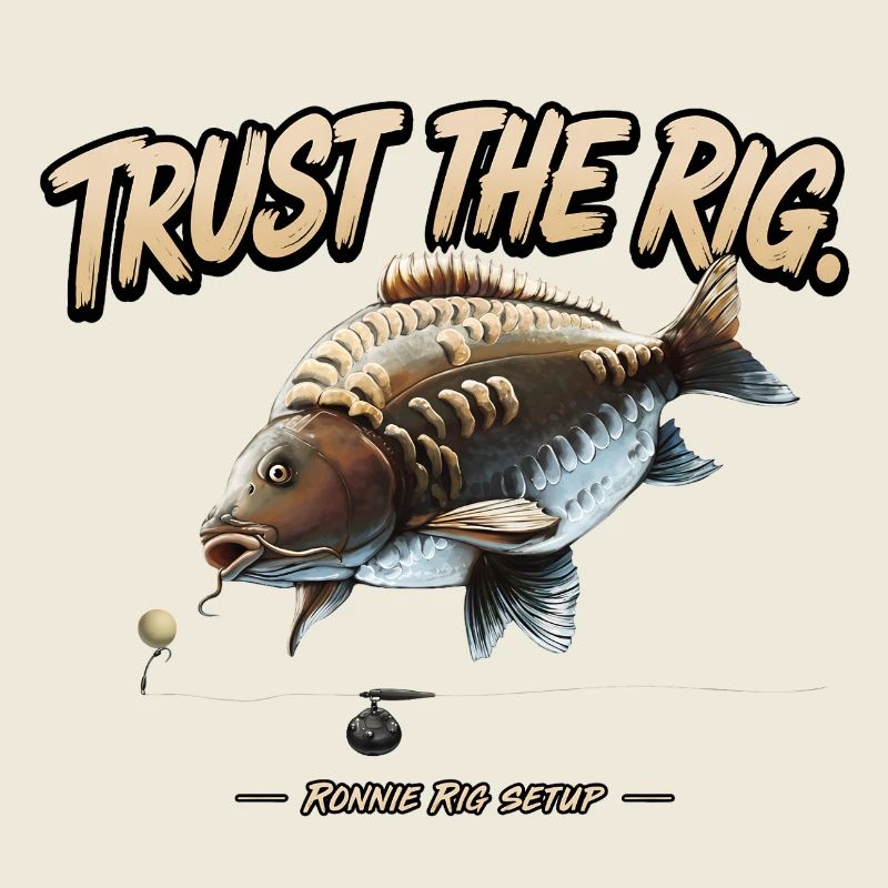 Trust The Rig Carp Fishing Design