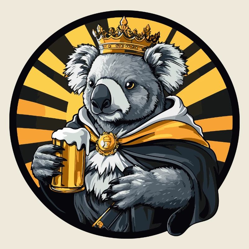 Koala Beer Funny