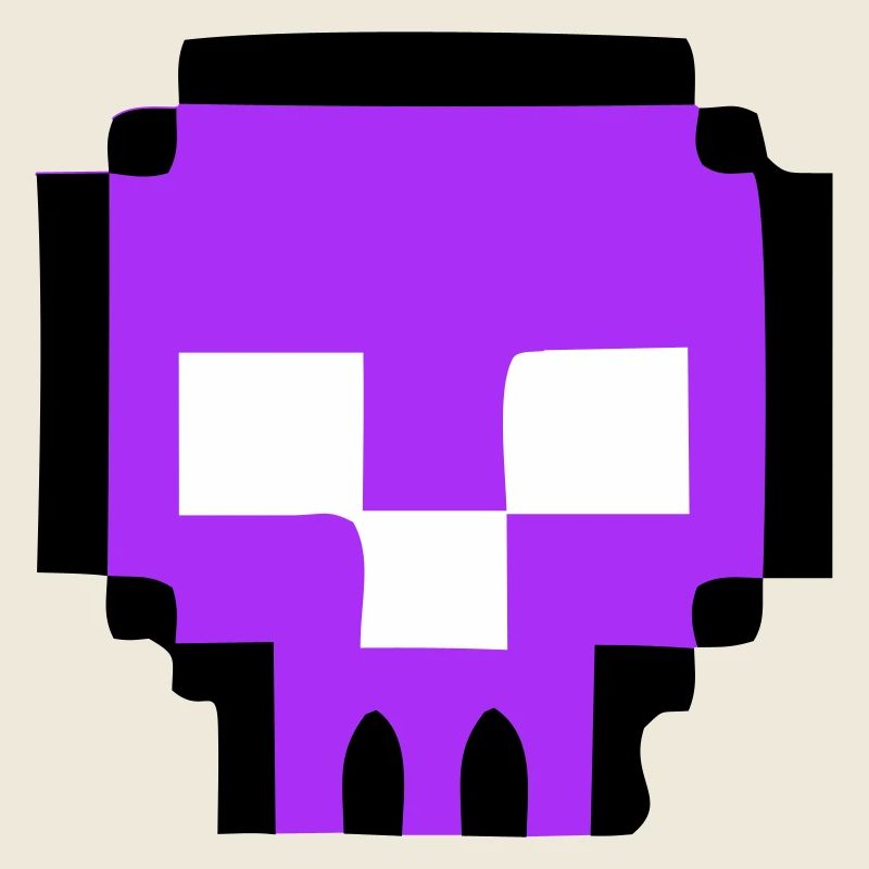 Pixel Totenkopf Game Over