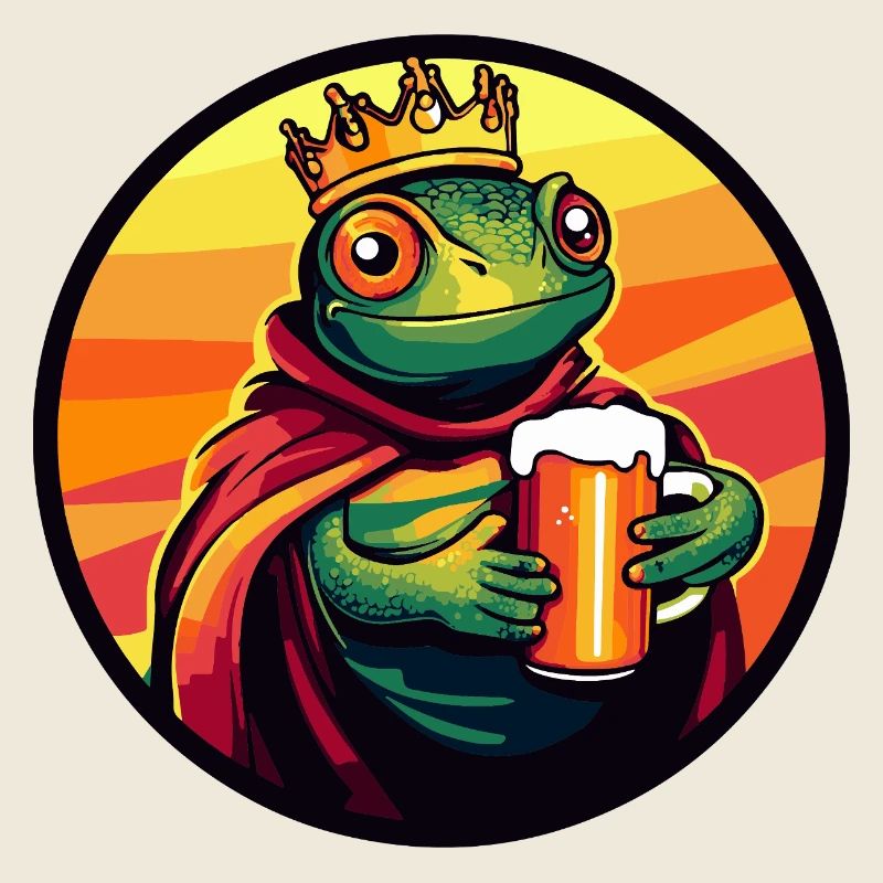 Chameleon Bier Lustig
