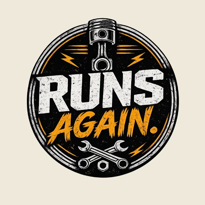 Runs Again Engine Revival-Abzeichen