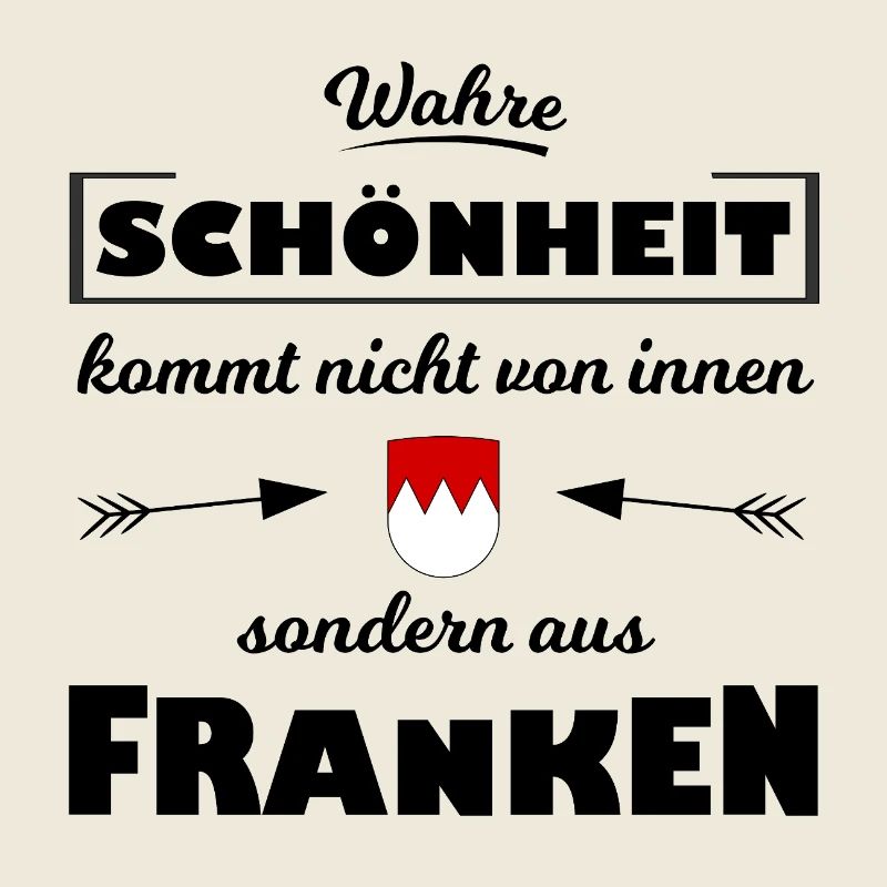 Wappencrest roter Zackenrand Franken