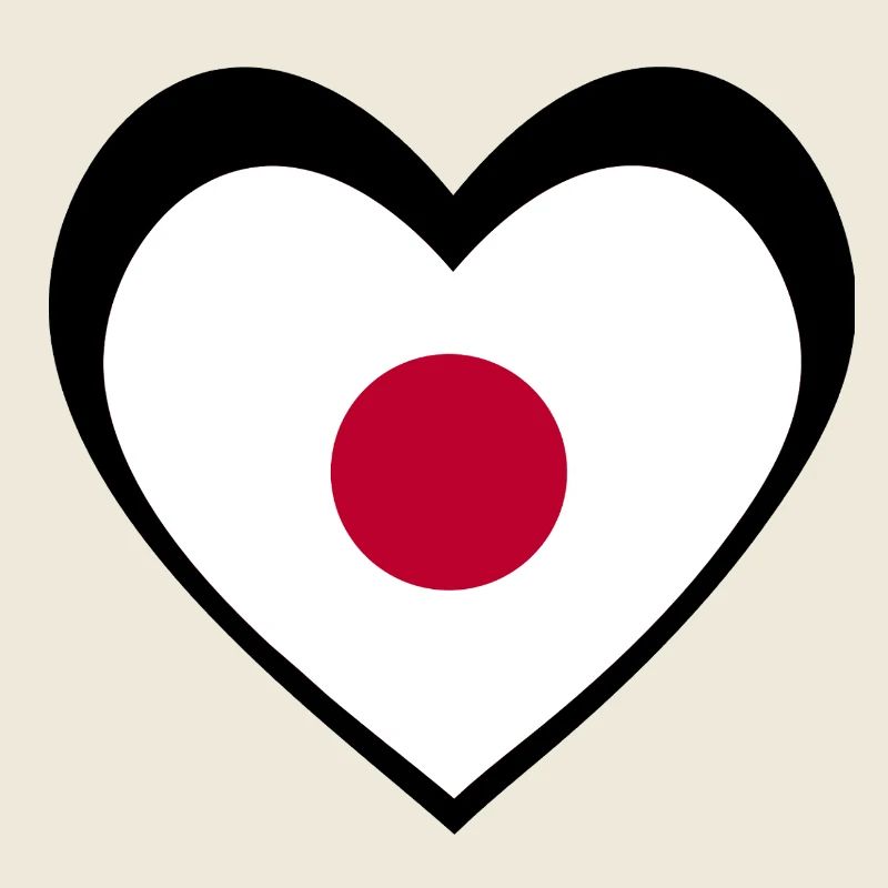 日本 ブラックハート – 日本への愛