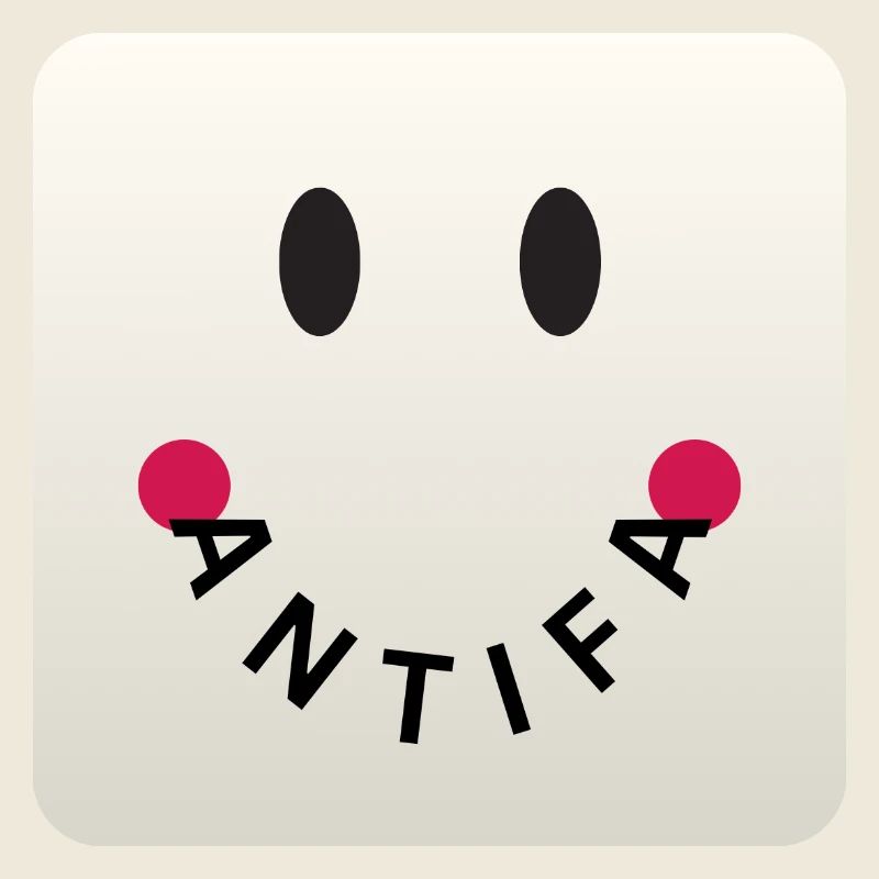 Friendly Antifa Greige | Gradient Design Smile
