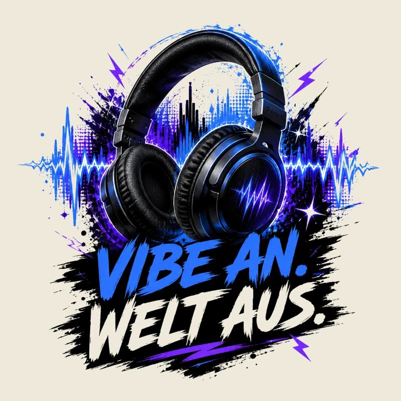 Vibe an -Welt aus
