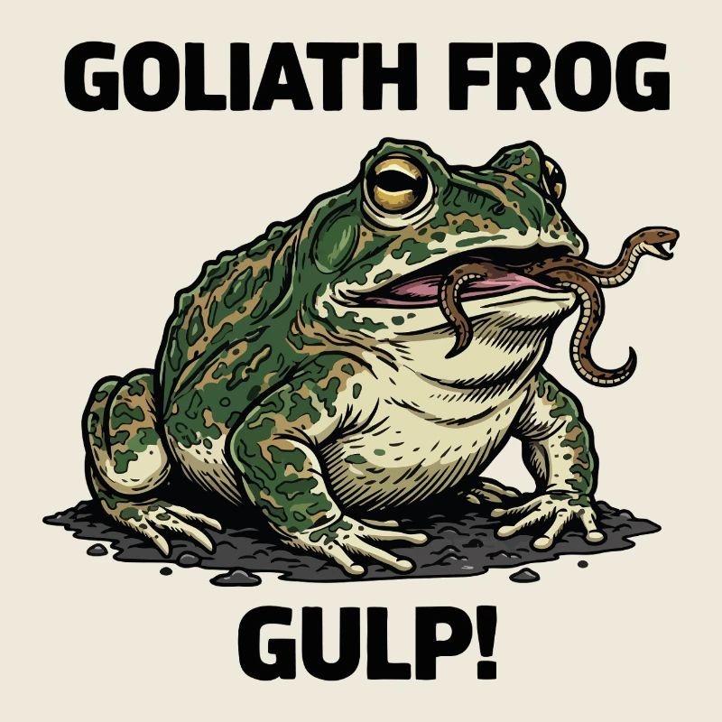 Grenouille Goliath Serpent Gulp Frog