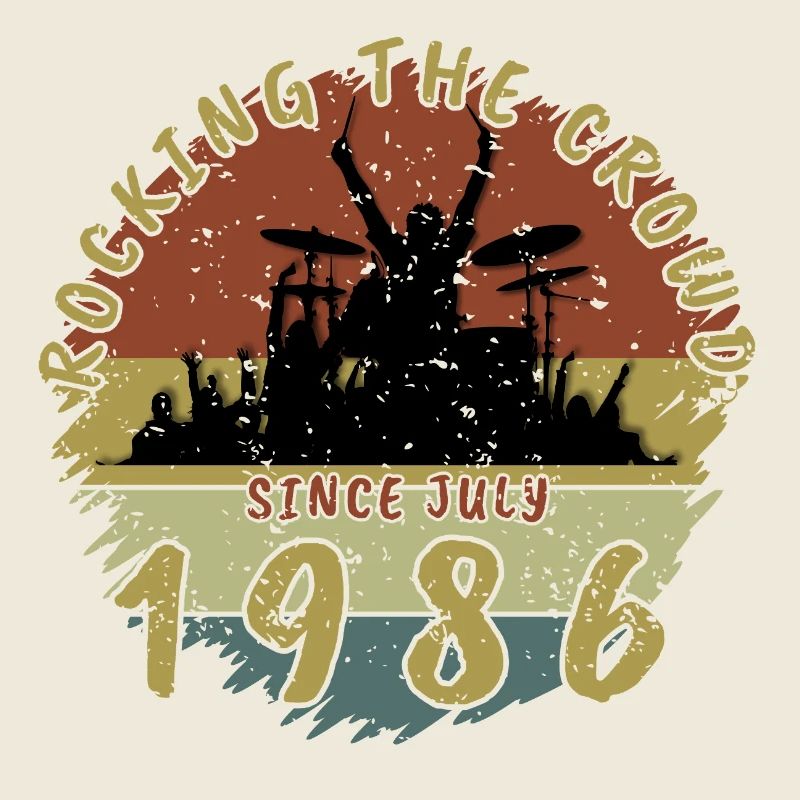 40. Geburtstag Rocking the crowd DRM 07/1986