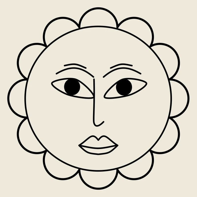 Schlichte Blume