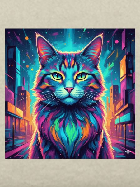 Neonkatze 