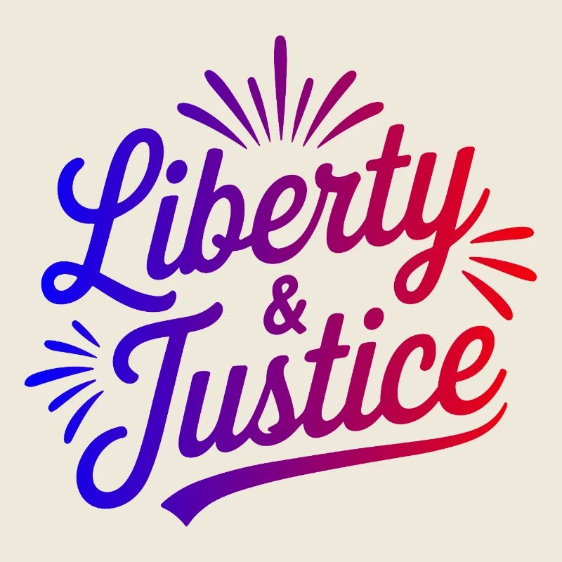 Liberty & Justice Print
