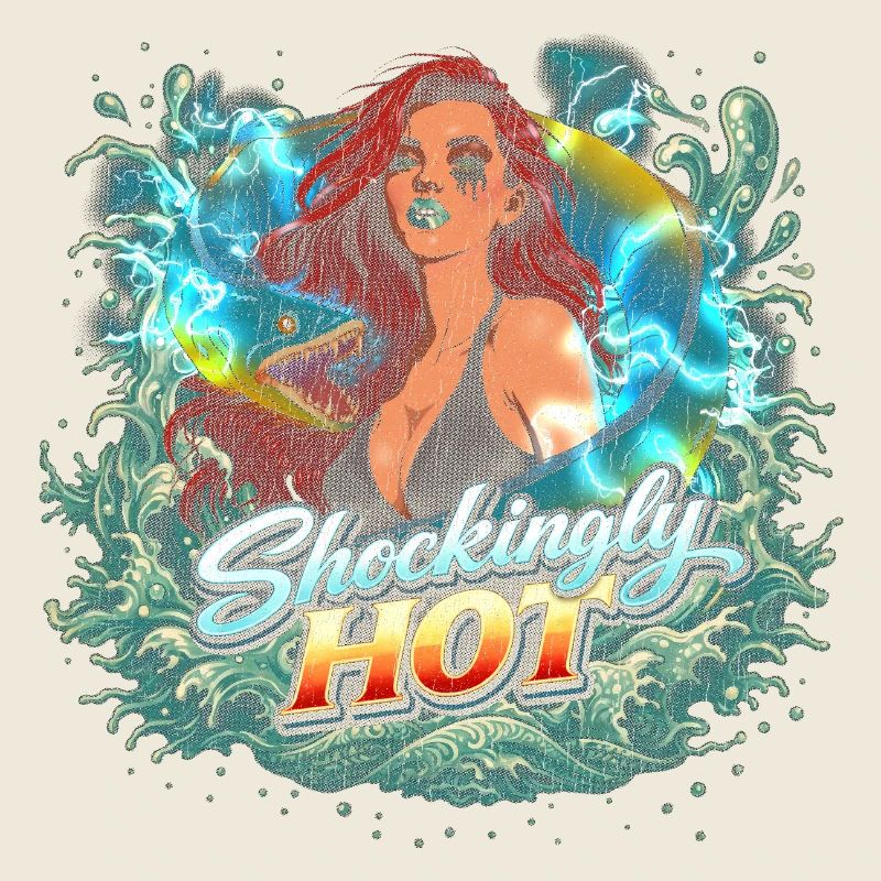 Shockingly Hot - Women’s summer and beach T-Shirt