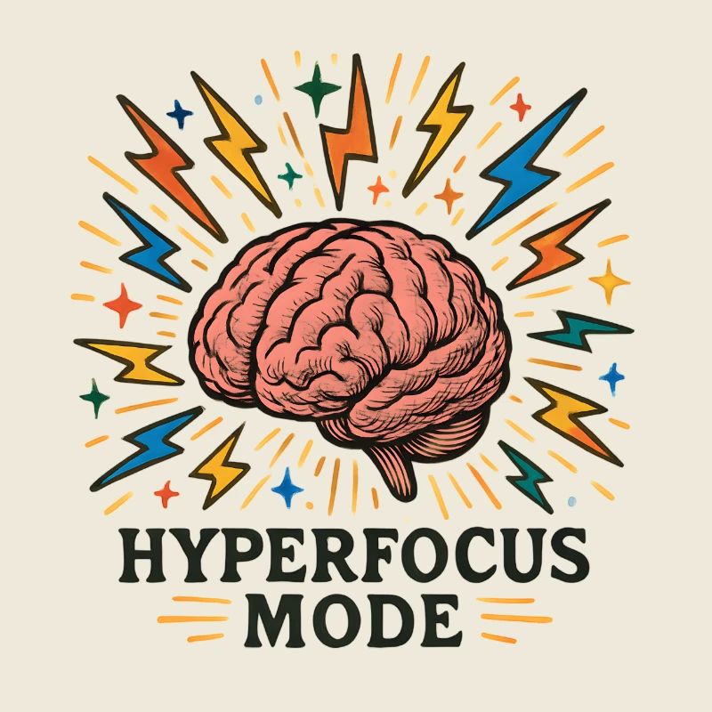 Hyperfokus Gehirn Power