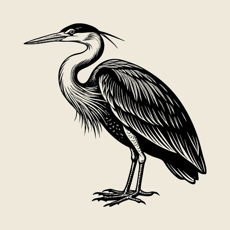 Great Blue Heron Bird