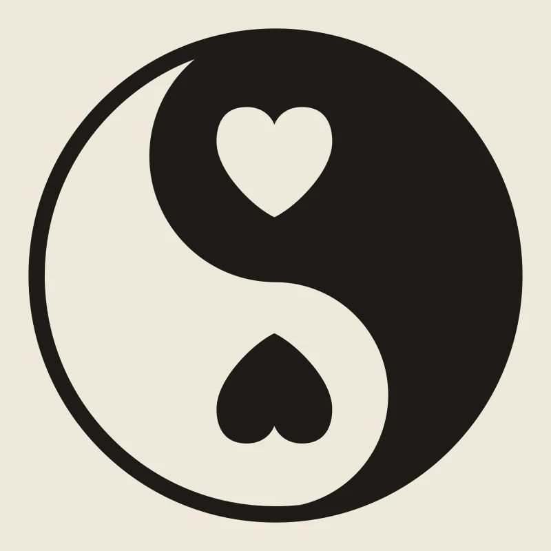 Ying Yang Coeurs