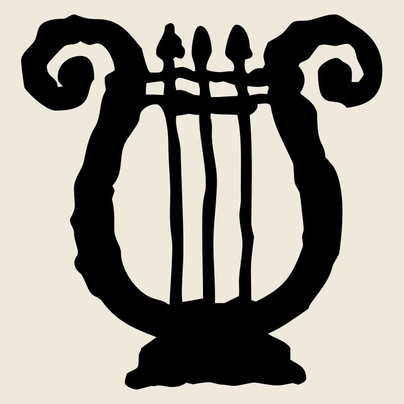lyre, lyre, lute | Vectorgraphic = Change Color !