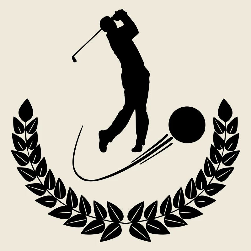 Couronne de laurier de golf