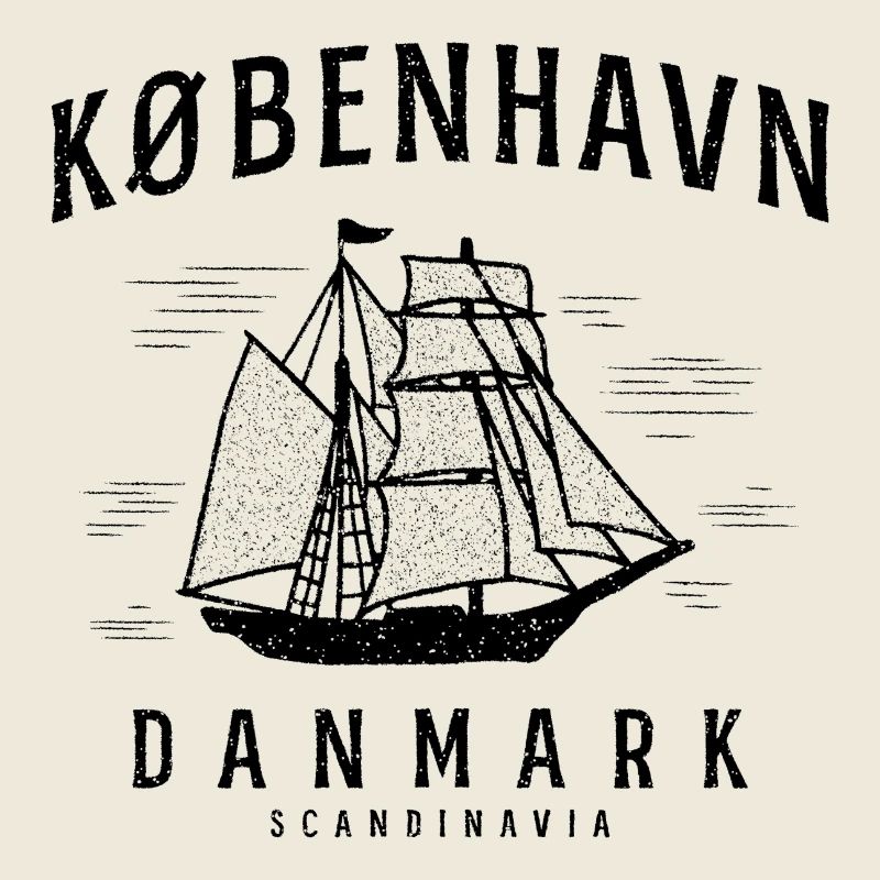 Vintage de voilier de Copenhague