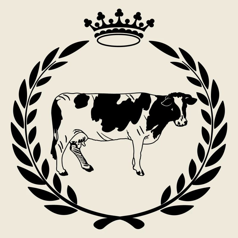 Couronne de laurier de vache